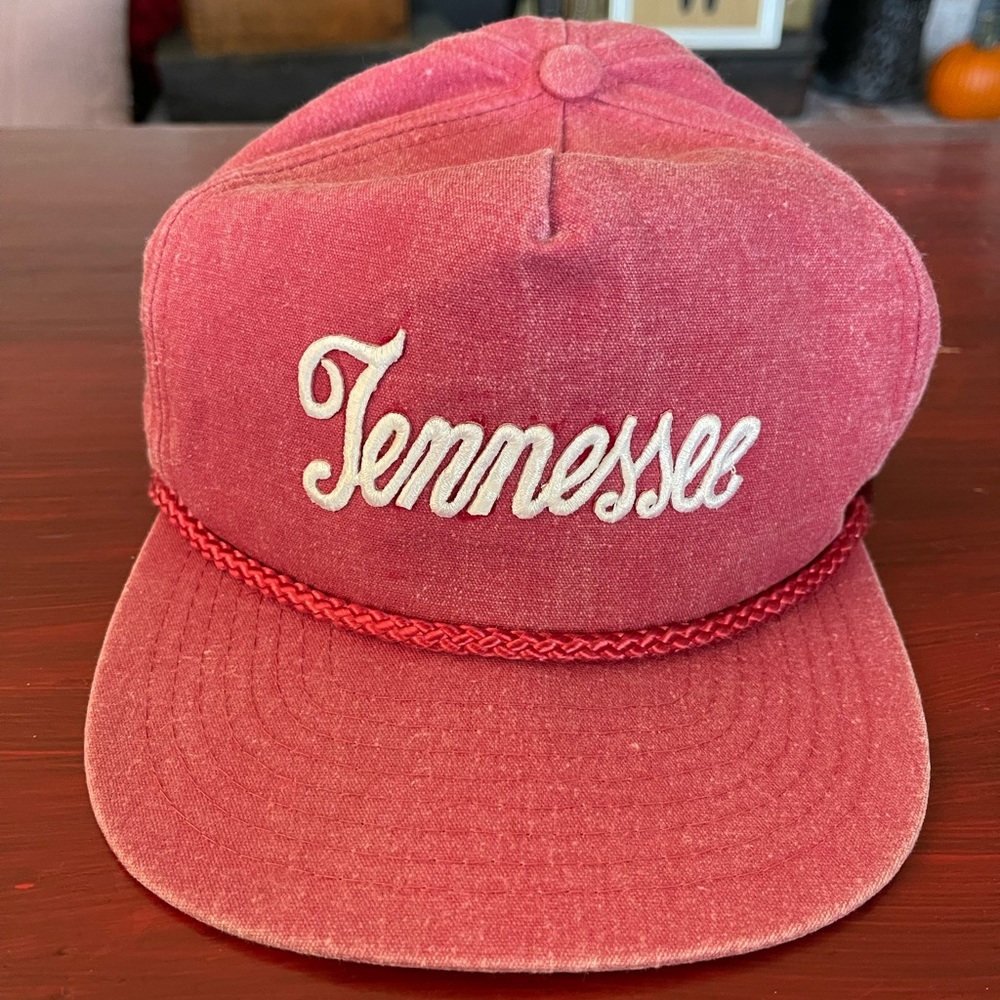 Vintage Red Tennessee Hat Snapback